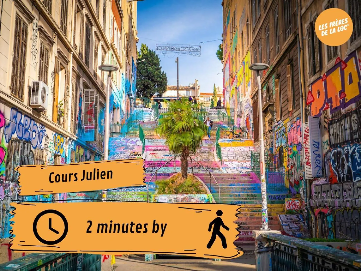 Appartement Lumineux - Cours Julien - Les Freres De La Loc' 마르세유 아파트