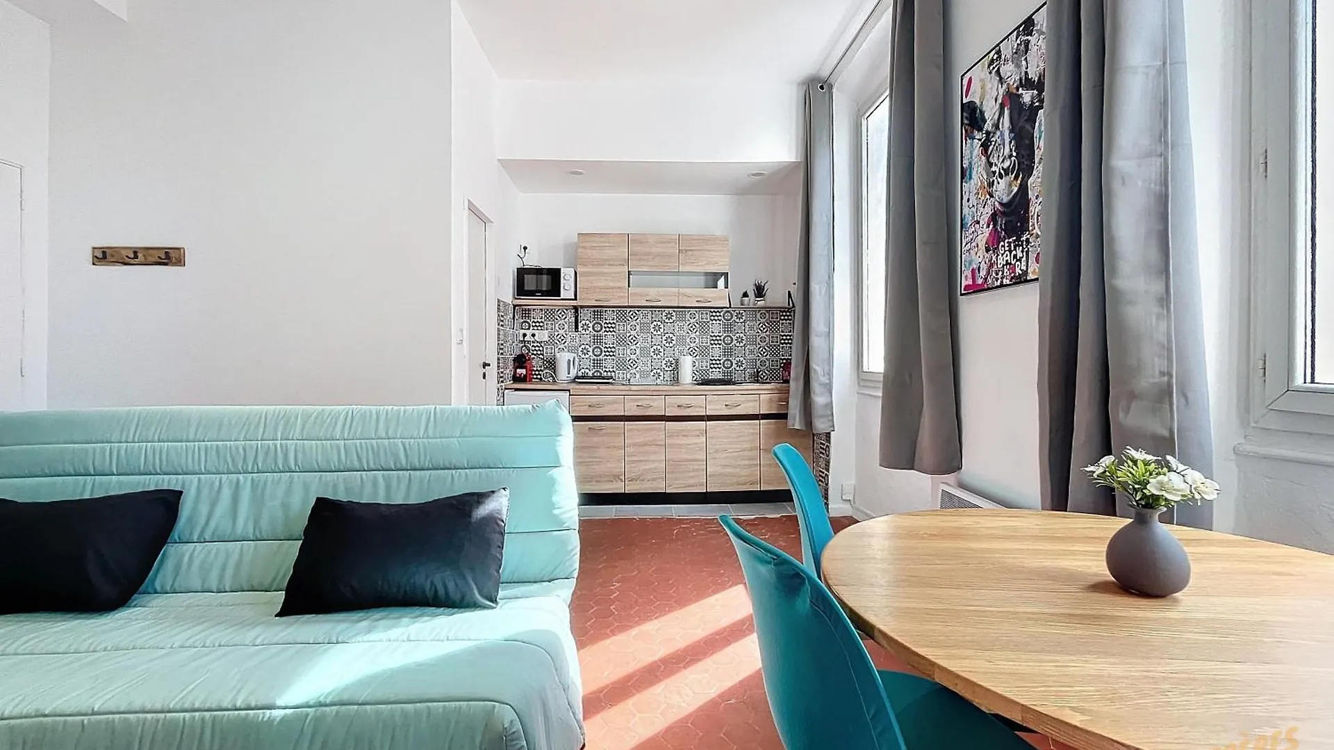 아파트 Appartement Lumineux - Cours Julien - Les Freres De La Loc' 마르세유